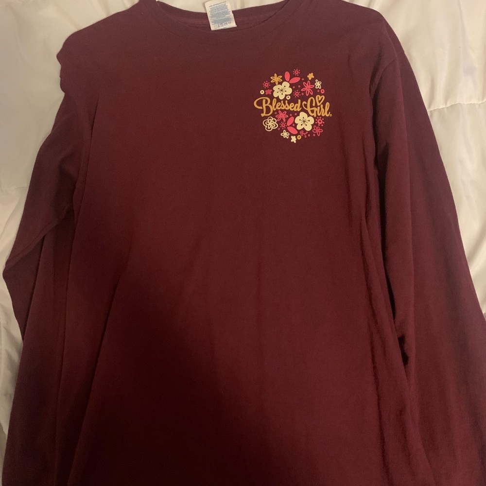 Long sleeve blessed girl shirt